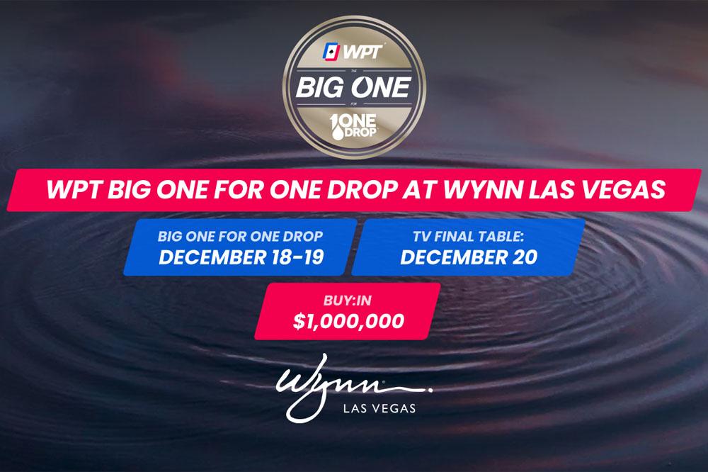 Zes extra spelers voor WPT's The Big One for One Drop